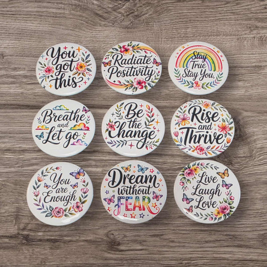 Feel-Good Floral Magnets